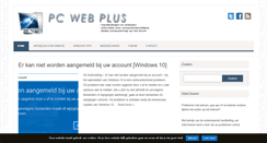 Desktop Screenshot of blog.pcwebplus.nl